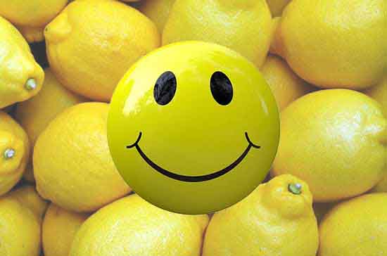 Zitronen Smiley
